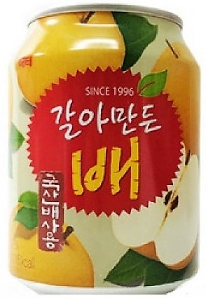 海太【韩国雪梨汁】韩国进口 带雪梨果肉 (单罐) 238ml